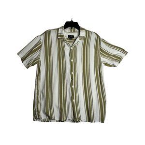 PULL & BEAR Updated Garments Soft Button Down Shirt Mens Large - Turkey